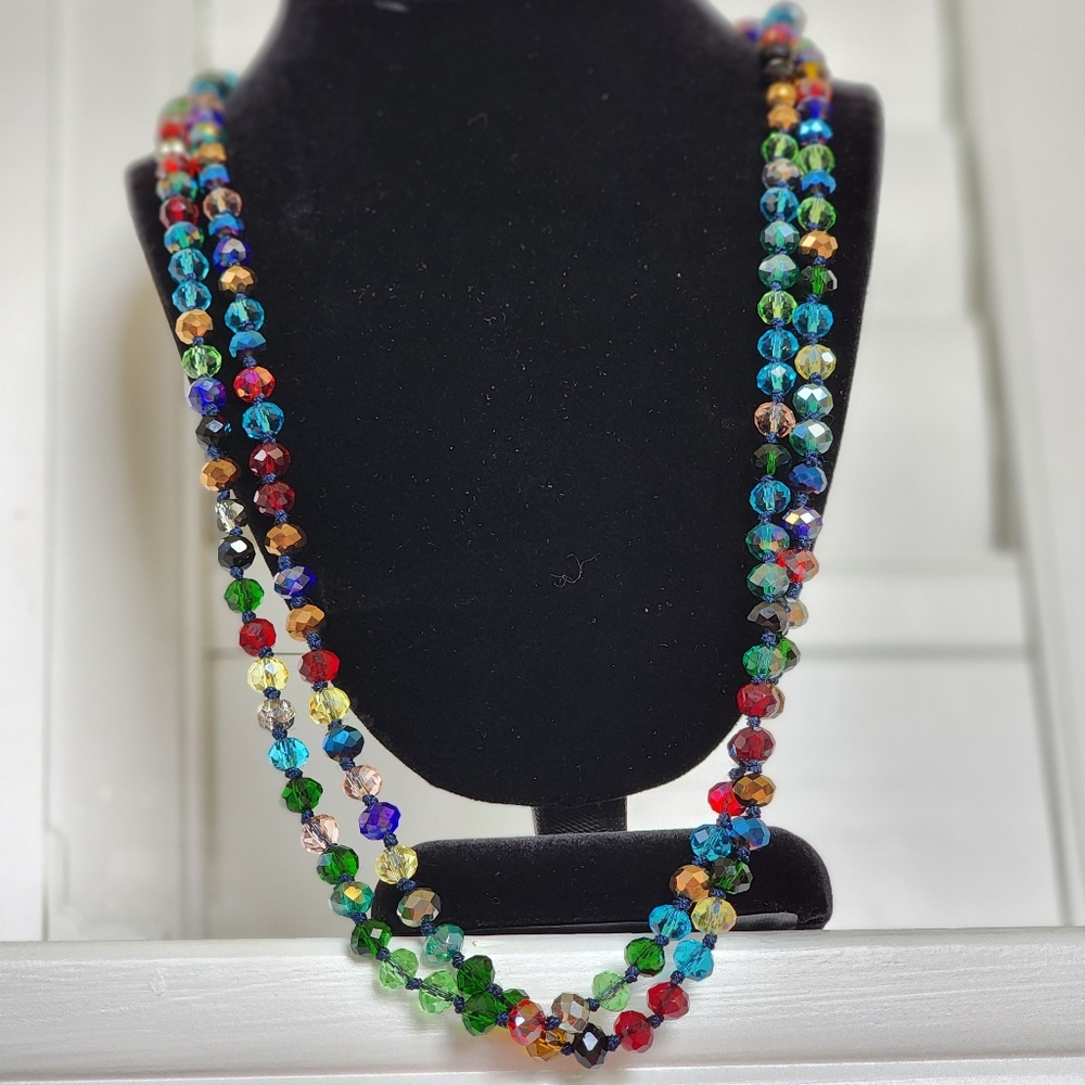 Multi-colored Beaded necklace